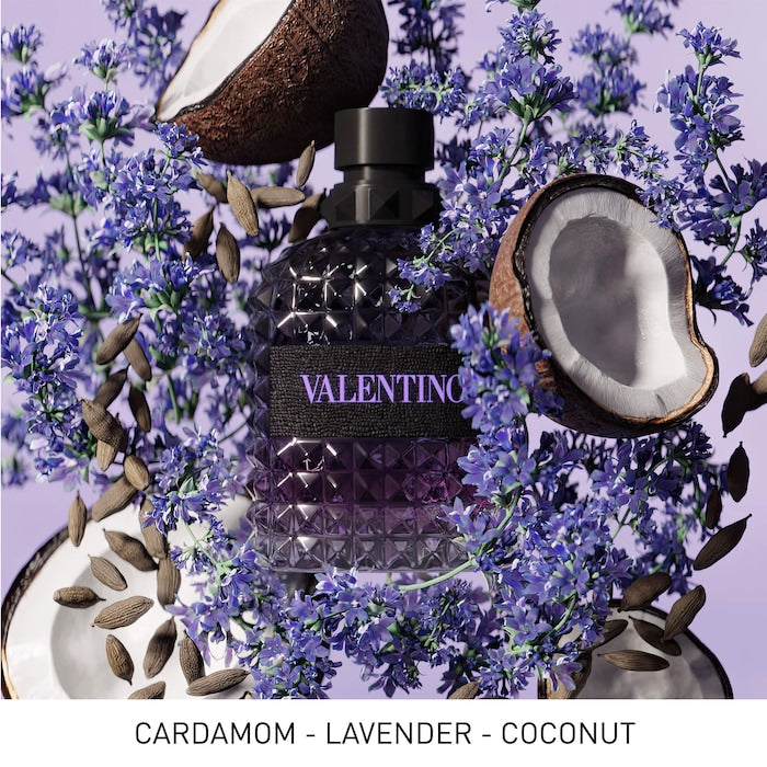 Uomo Born in Roma Purple Melancholia Eau de Toilette with Lavender