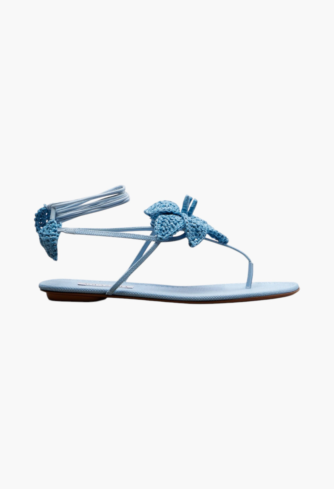 Calypso Raffia Thong Sandals