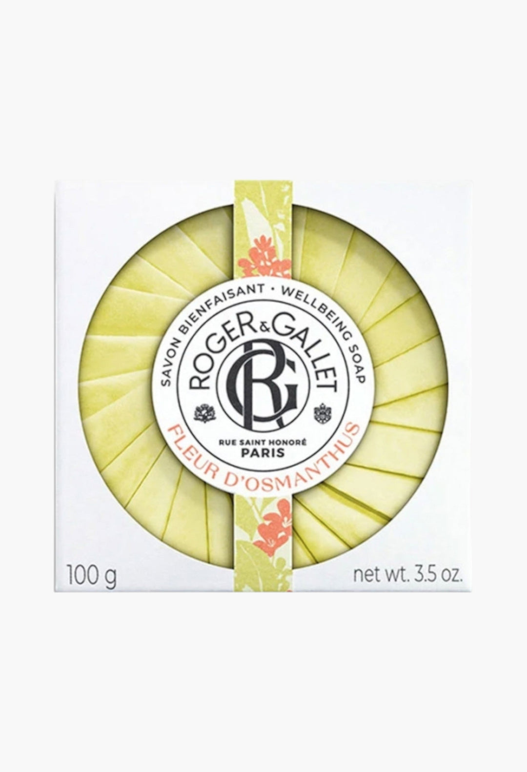 Fleur D'osmanthus Perfumed Soap Luxurious Moisturizing Bar With Essential Oils And Citrus Notes