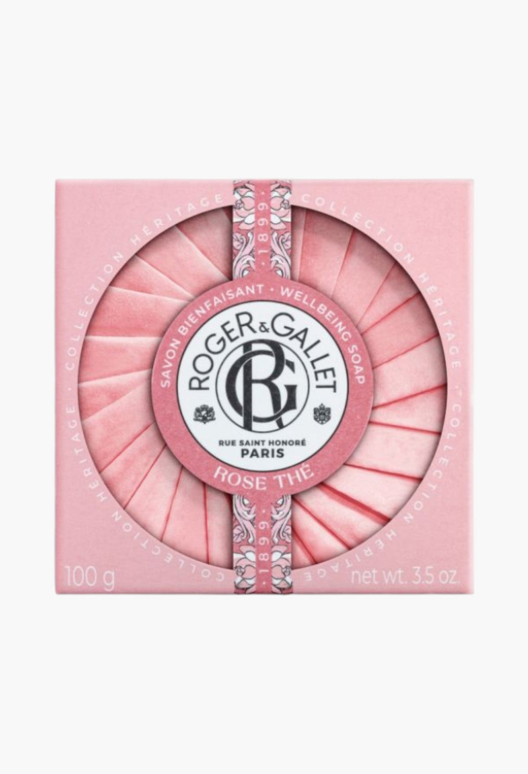 Rose Thé Soap Refreshing Floral Cleanser With Damask Rose And Lemon Zest