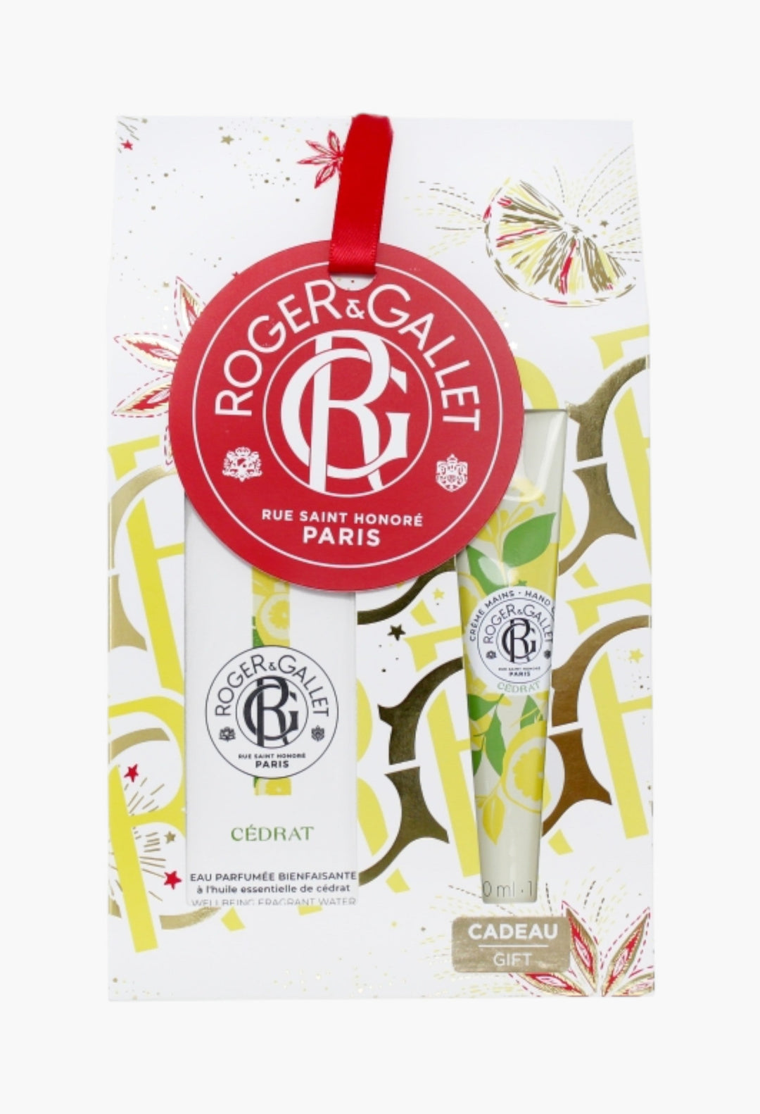 Cédrat Christmas Gift Set Refreshing Hydration With Citron, Shea Butter, Almond Oil