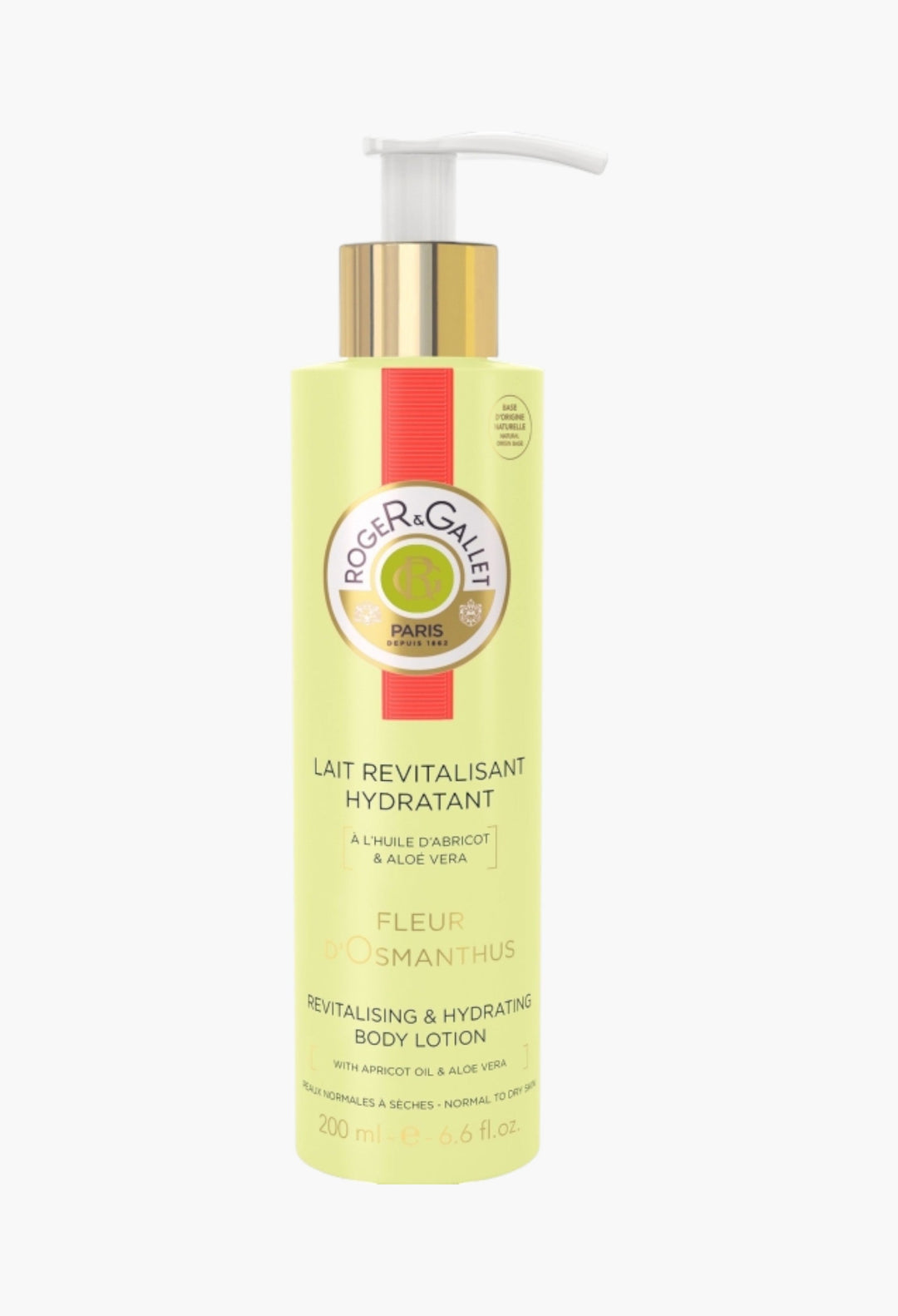 Fleur D'osmanthus Sorbet Body Lotion 24-hour Hydration With Apricot Oil 200ml Light Texture