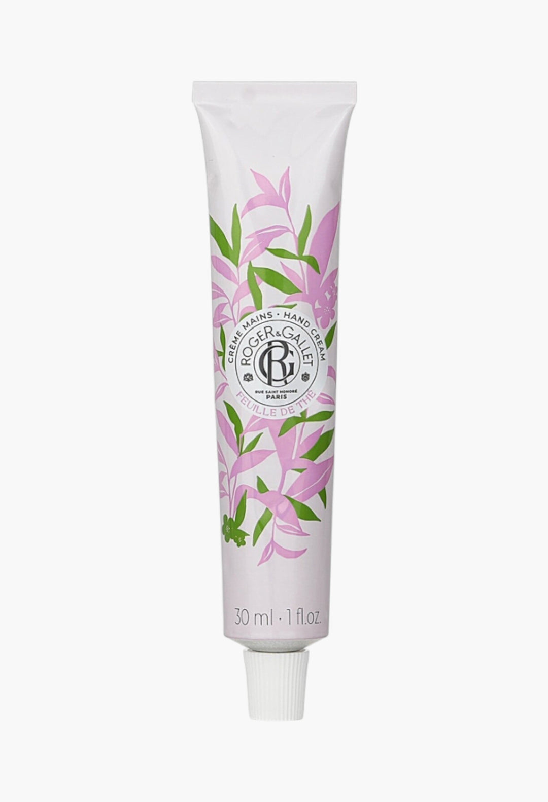 Feuille De Thé Hand Cream Nourishing Almond Oil & Black Tea 30ml - Hydrating Citrus Scent