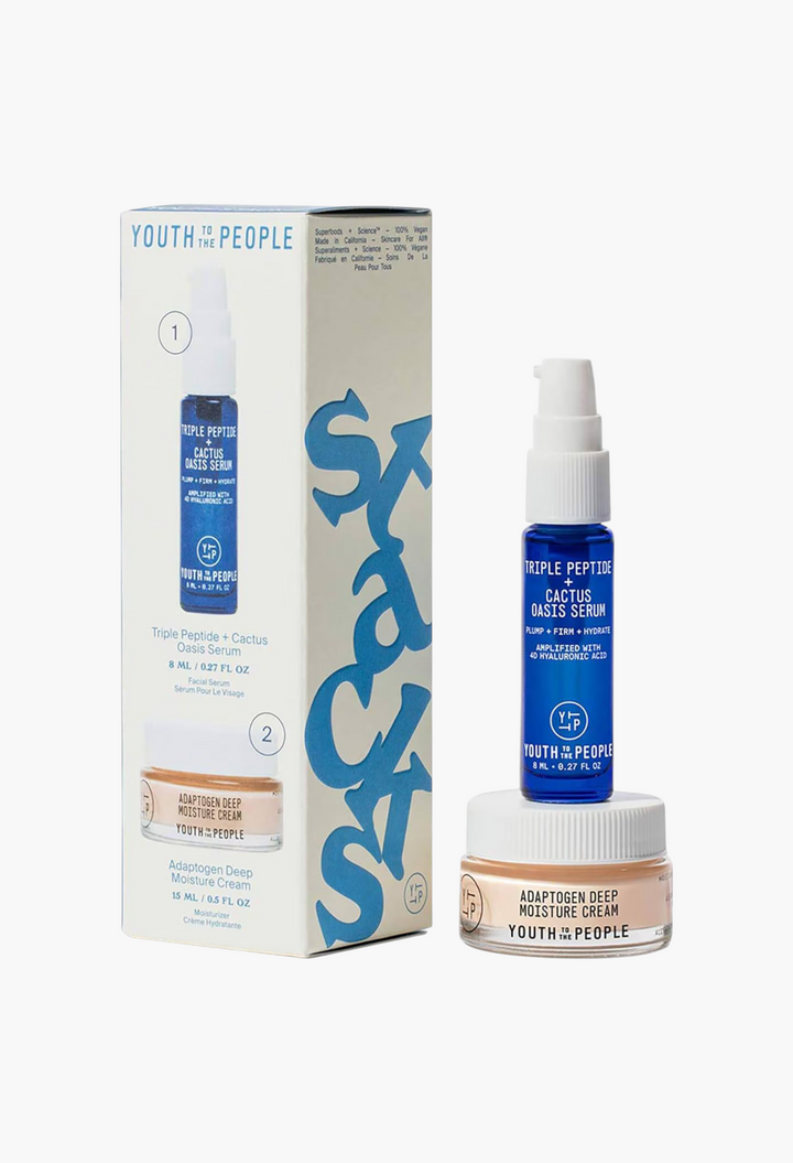 Youth Stacks: Plump It Up For Dry Dehydrated Skin Duo - GLAM MODA