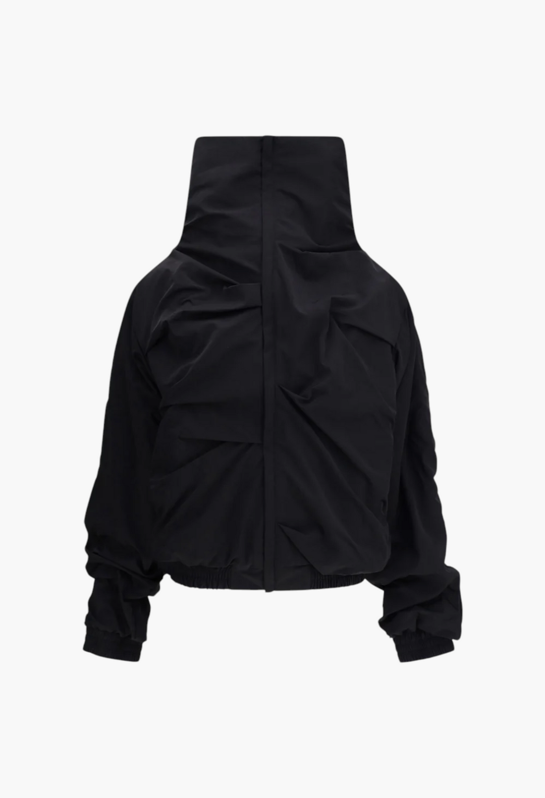 High collar Jacket (BLACK) - GLAM MODA