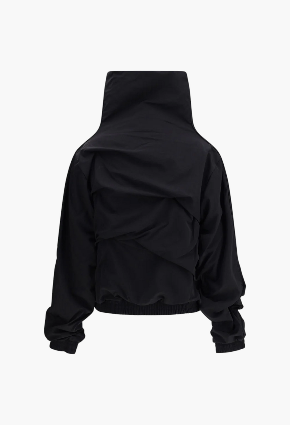 High collar Jacket (BLACK) - GLAM MODA