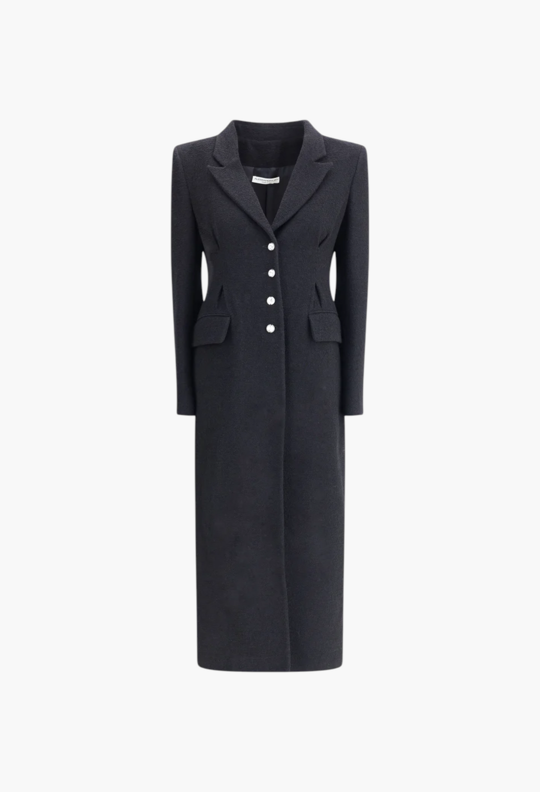 Tweed long Coat - GLAM MODA