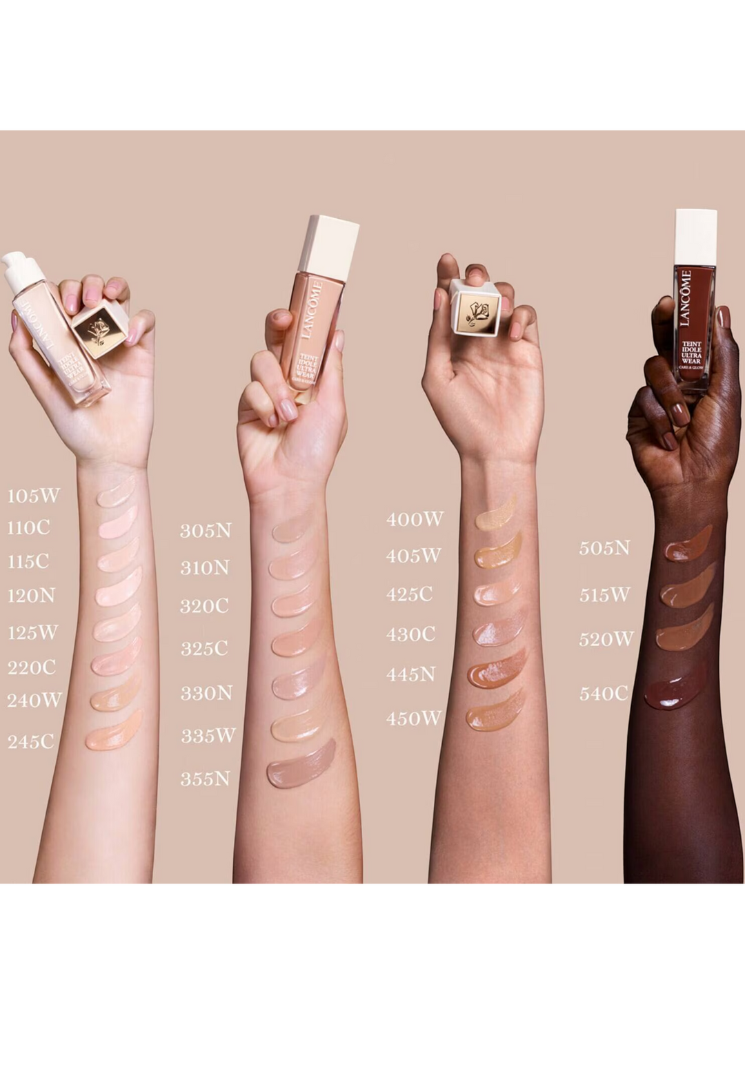 Teint Idole Ultra Wear Care & Glow - 24H Healthy Foundation - GLAM MODA
