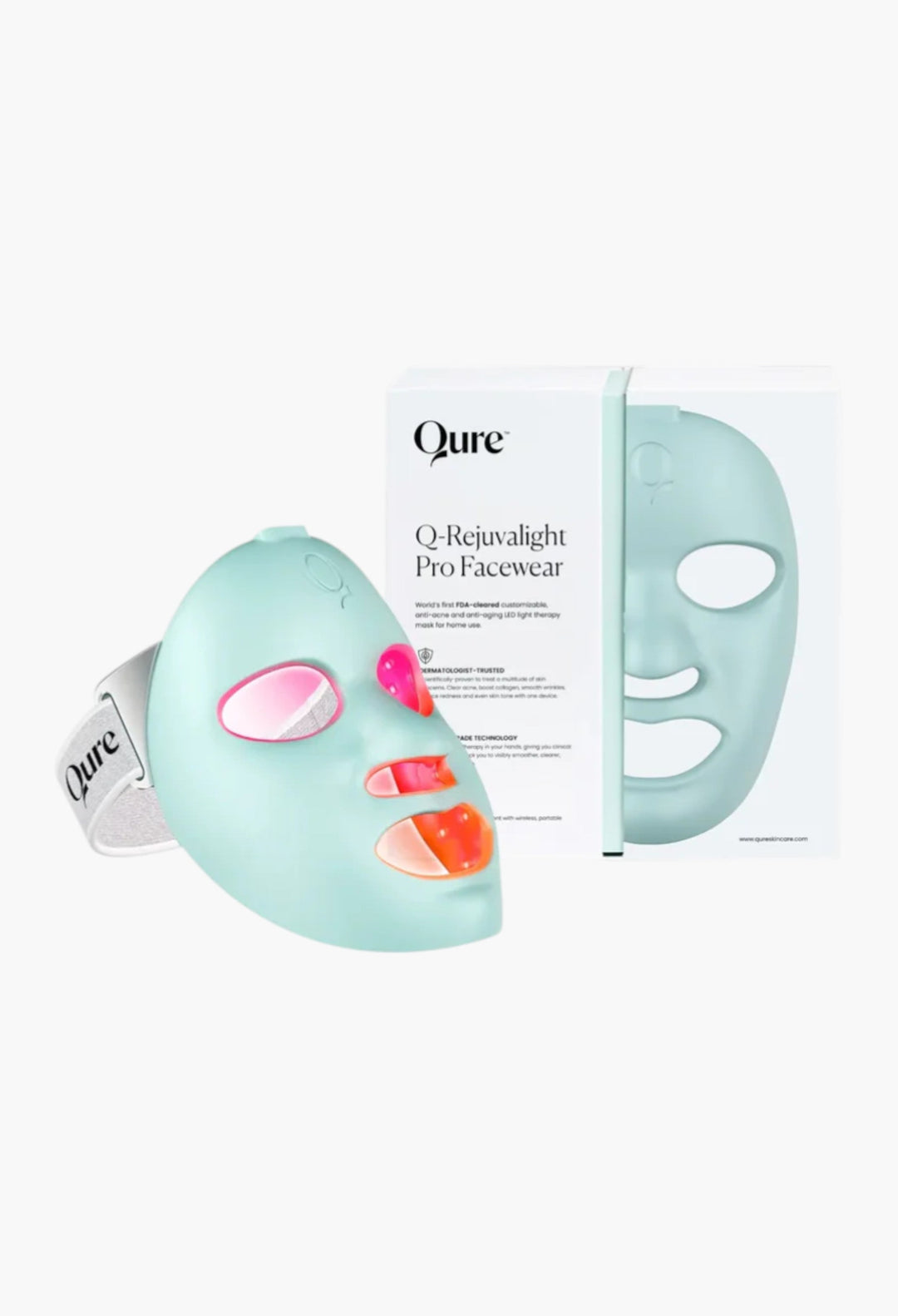 Refresh The Appearance Of Your Skin With Our Light Therapy Mask - Red Light Mask Q-Rejuvalight Pro - GLAM MODA