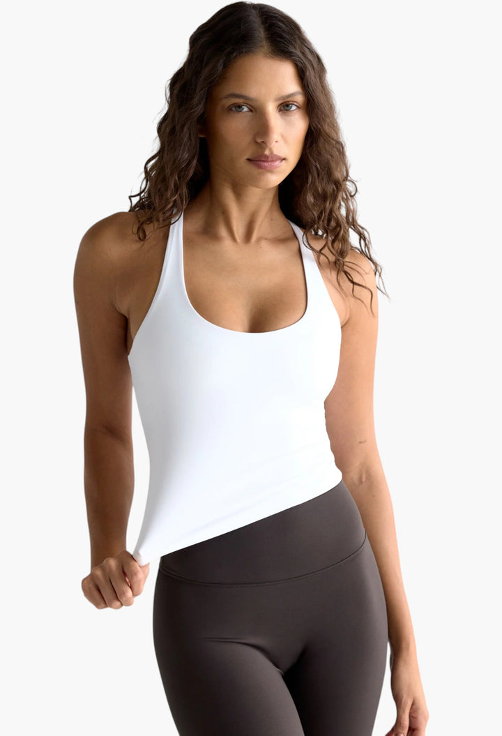 Ultimate Narrow Racer Back Tank - GLAM MODA