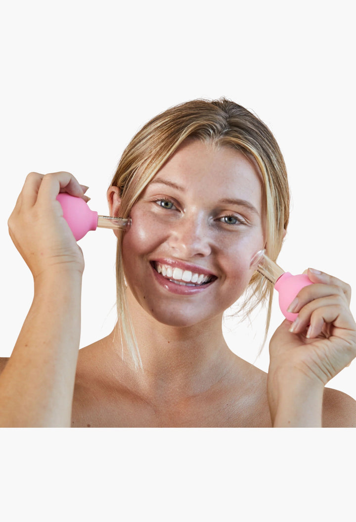 PINK FACIAL CUPPING SET - GLAM MODA