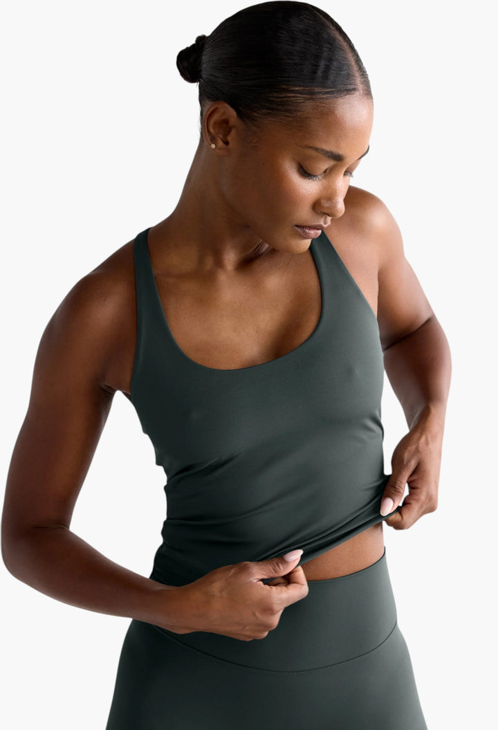 Ultimate Narrow Racer Back Tank - GLAM MODA