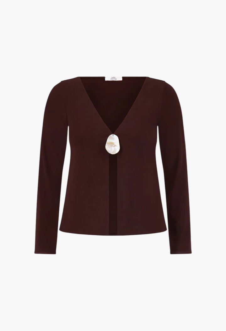 Caribe Long Sleeve Top - GLAM MODA
