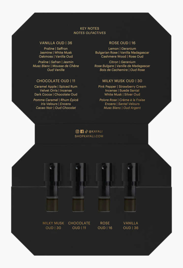 Oudgasm Discovery Layering Sampler Perfume Set - GLAM MODA