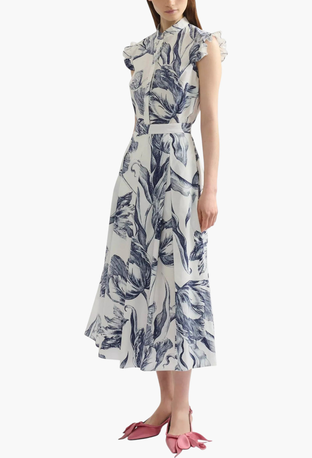 Floral print top - GLAM MODA