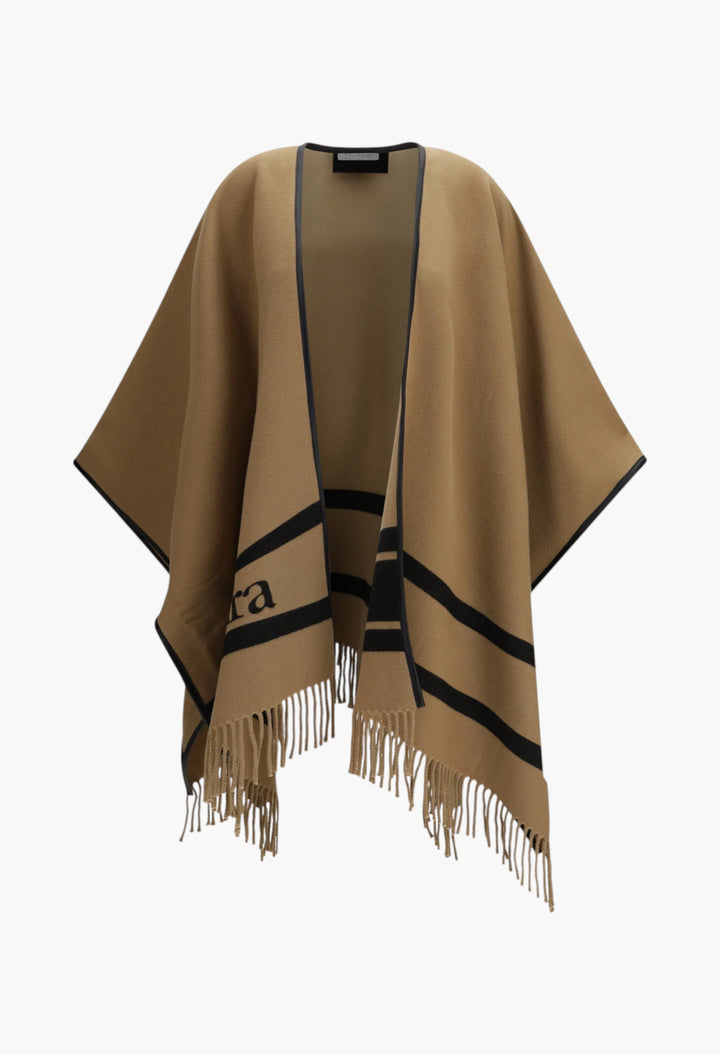 Aris Wool Poncho - GLAM MODA