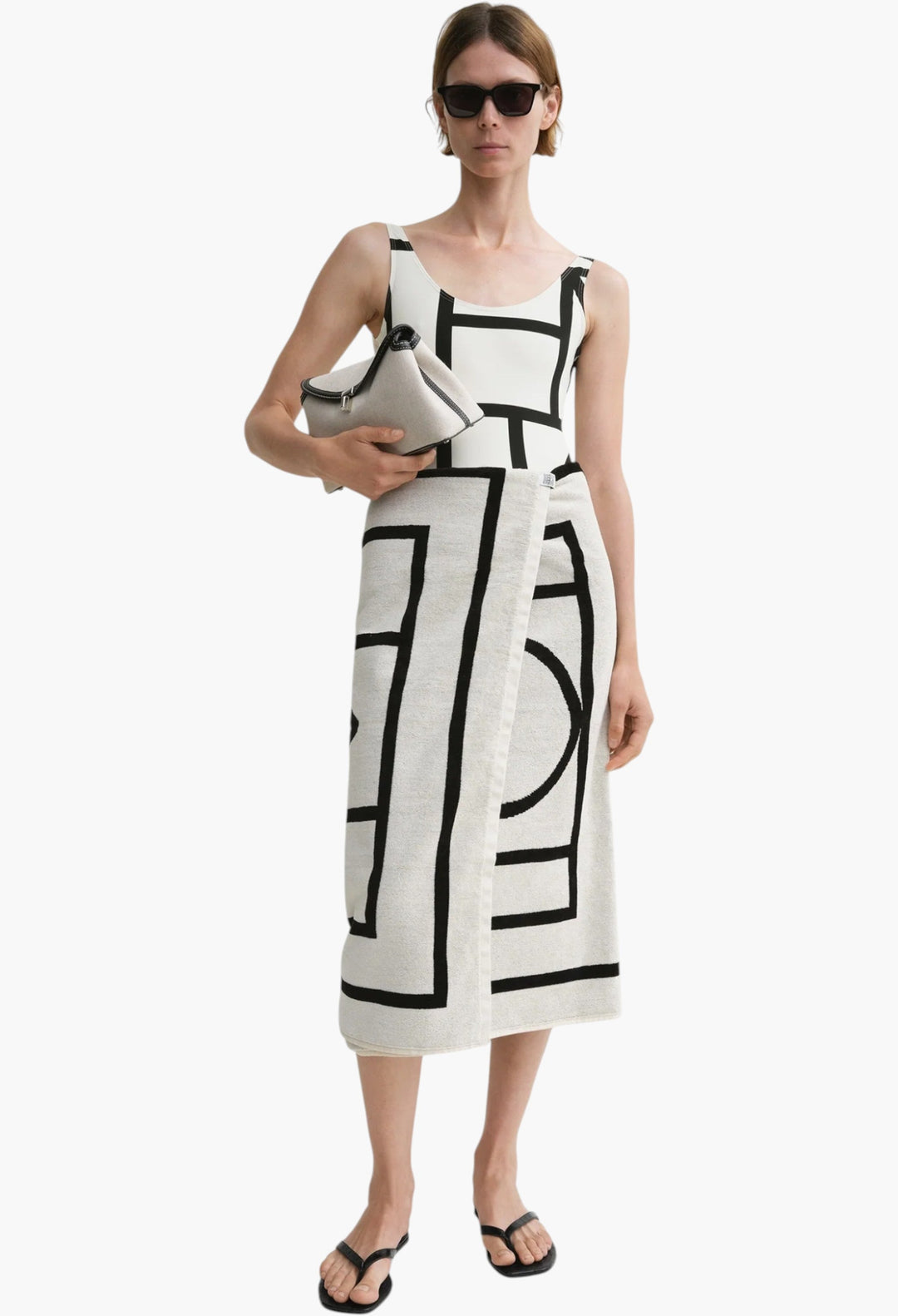 Monogram Jacquard Beach Towel