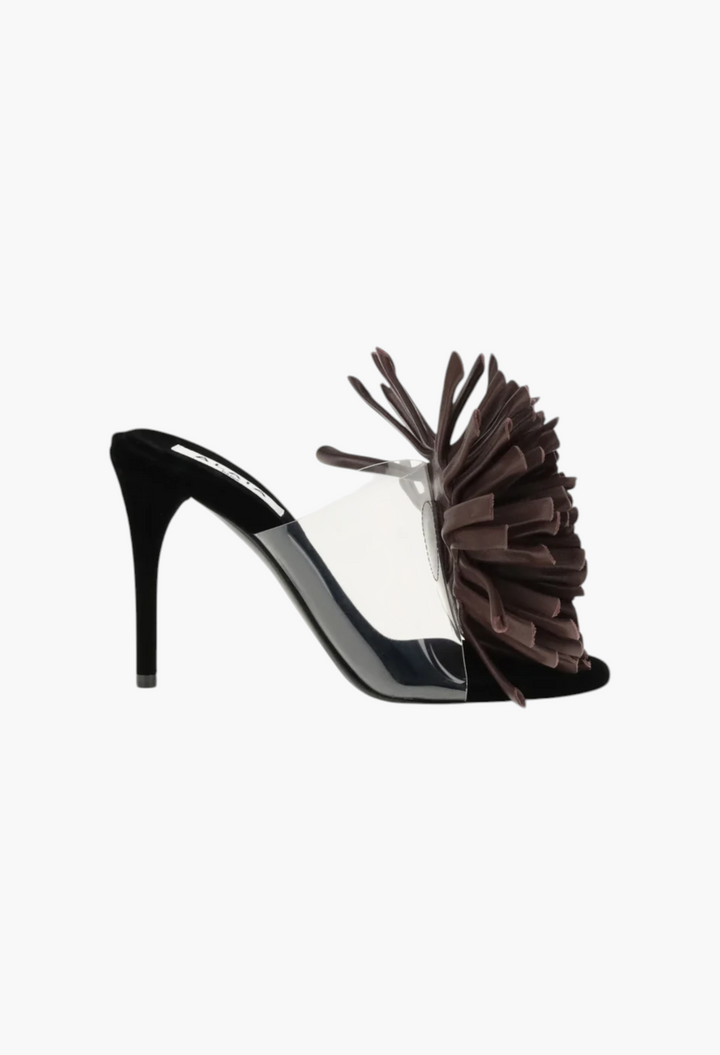 Asymmetrical stiletto Sandals - GLAM MODA