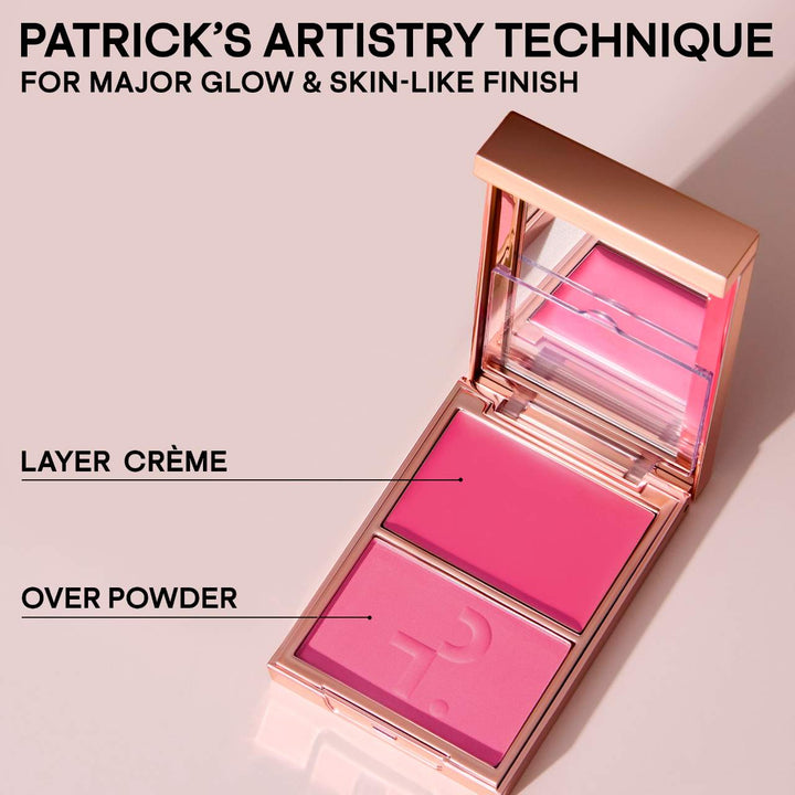She's Wanted - Major Headlines Double-Take Crème & Powder Blush Duo - GLAM MODA- 89