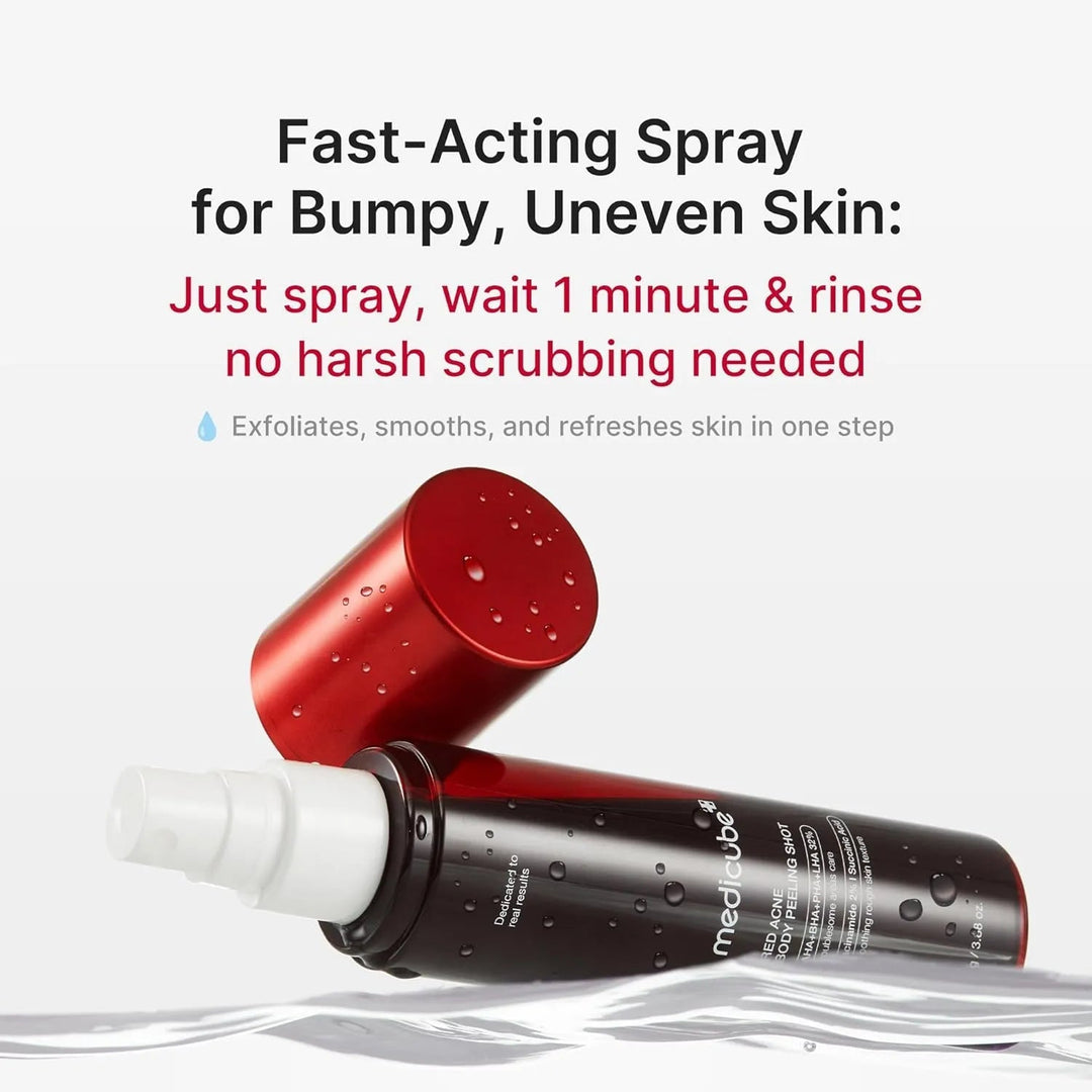 Red Acne Body Peeling Shot ( Not For Face ) - GLAM MODA