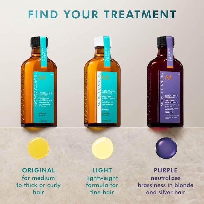 Moroccanoil Treatment Light Hair Oil for Fine Hair - GLAM MODA