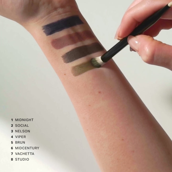 Solo Shadow Cream Eyeshadow - Matte finish + Shimmer finish