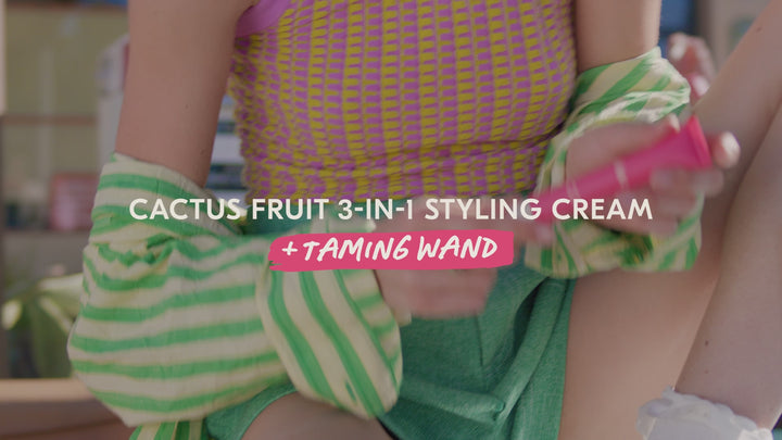 Cactus Fruit 3-in-1 Styling Cream + Taming Wand