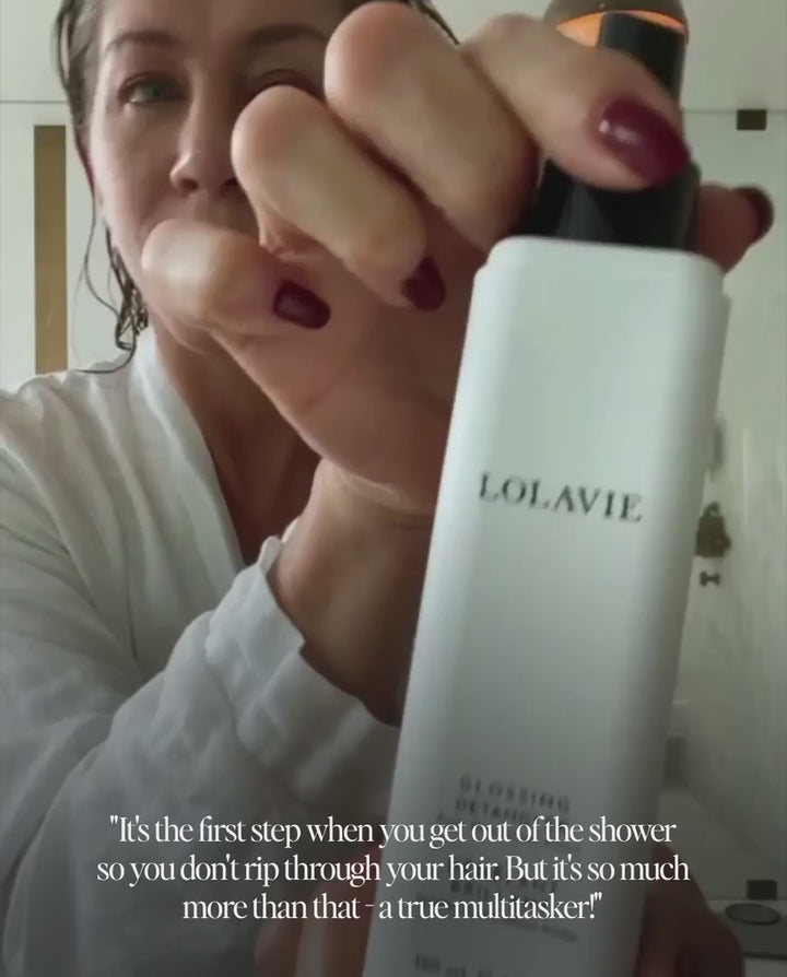Glossing Detangler