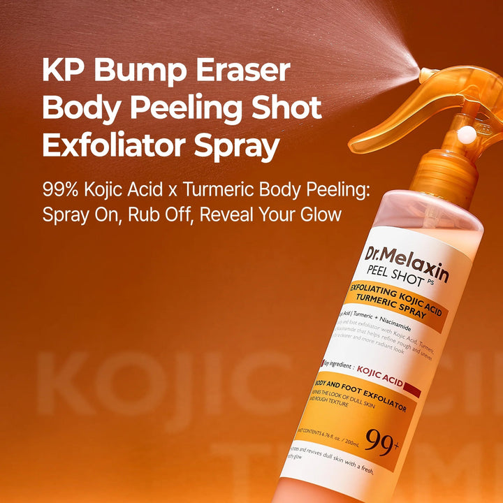 Peel Shot Exfoliating Kojic Acid Turmeric Spray - GLAM MODA