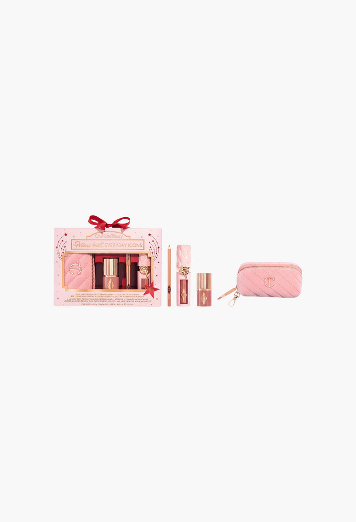 Charlotte Tilbury Pillow Talk Everyday Icons Lip & Cheek Makeup Gift Set