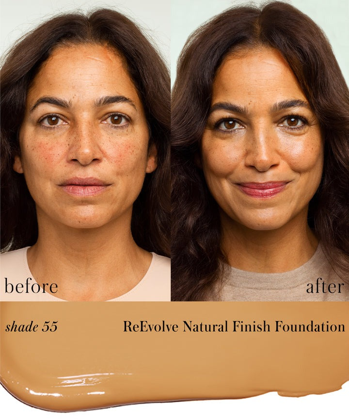 55 - ReEvolve Natural Finish Foundation Refill - GLAM MODA