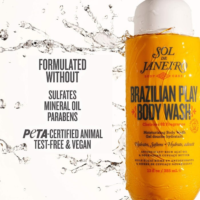 Brazilian Play Moisturizing Shower Cream-Gel - GLAM MODA