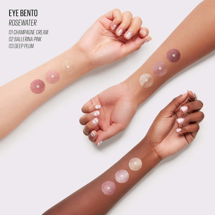 Eye Bento Bouncy Eyeshadow Trio - GLAM MODA