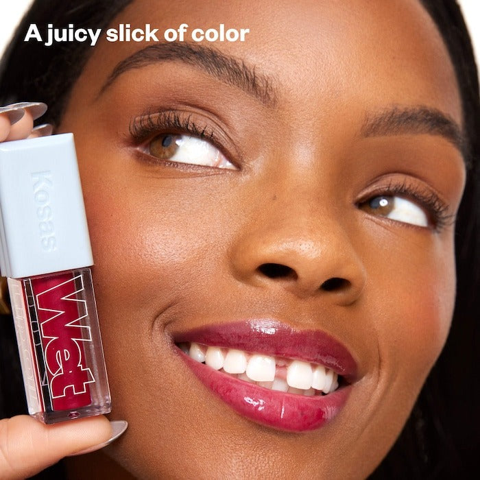 Wet Lip Oil Plumping Peptide Lip Treatment Gloss - GLAM MODA