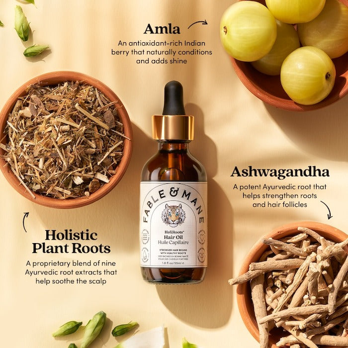 HoliRoots™ Pre-Wash Scalp & Hair Treatment Oil - GLAM MODA