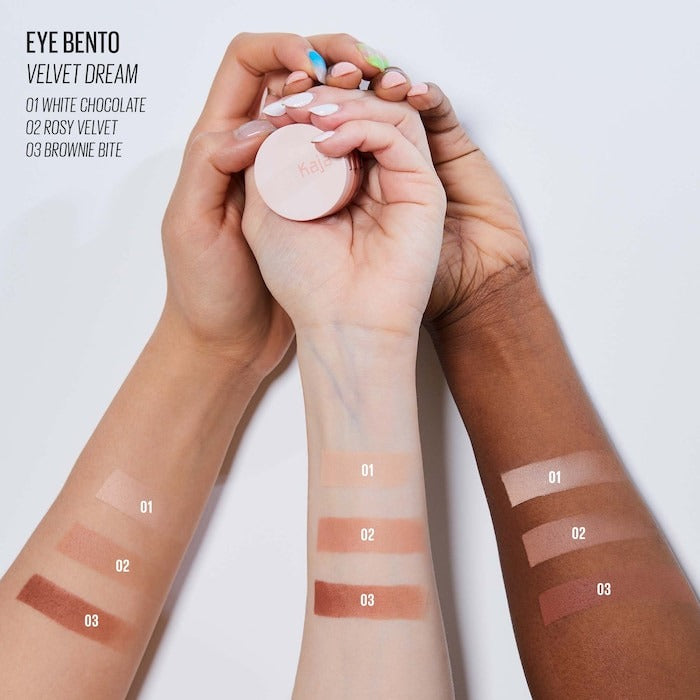 Eye Bento Bouncy Eyeshadow Trio - GLAM MODA