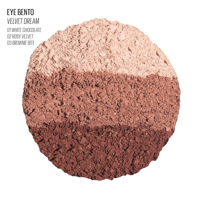 Eye Bento Bouncy Eyeshadow Trio - GLAM MODA