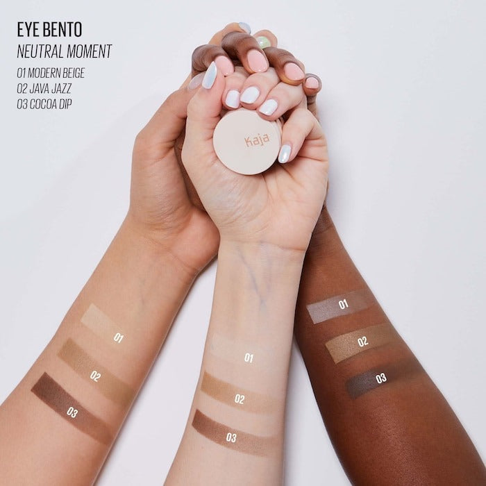 Eye Bento Bouncy Eyeshadow Trio - GLAM MODA