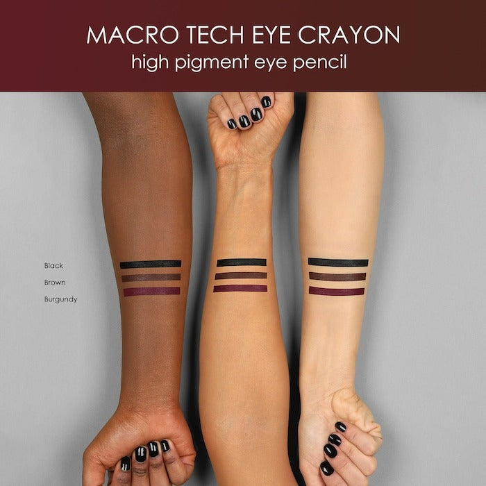 Macro Tech Eye Crayon High Pigment Pencil Eyeliner - GLAM MODA