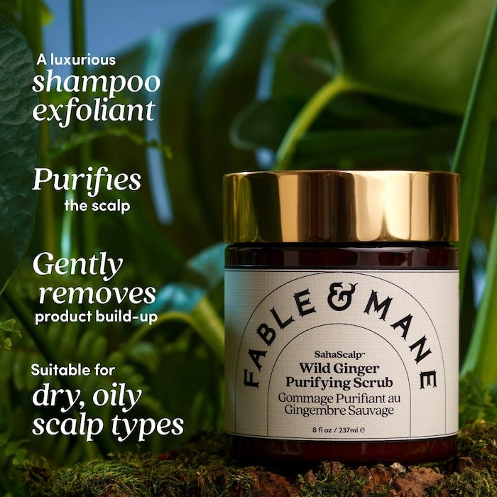 SahaScalp Wild Ginger Purifying Scrub - GLAM MODA