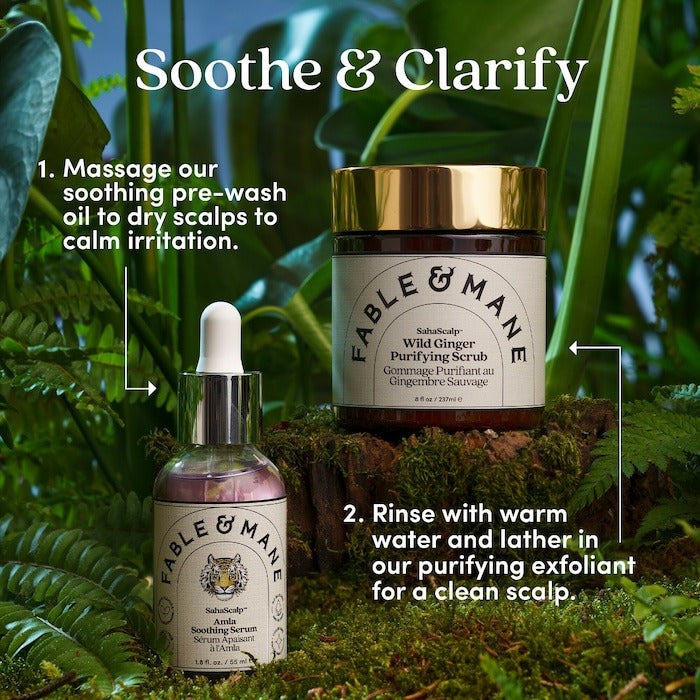 SahaScalp Wild Ginger Purifying Scrub - GLAM MODA