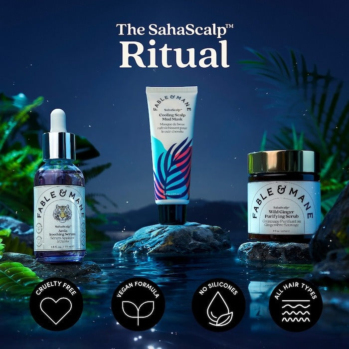SahaScalp Wild Ginger Purifying Scrub - GLAM MODA