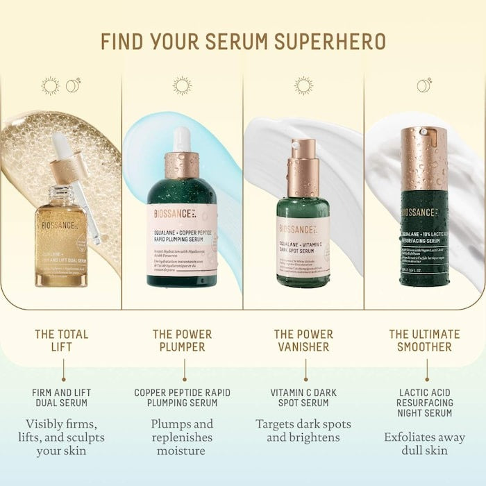 Copper Peptide Rapid Plumping & Hydrating Serum with Hyaluronic Acid + Squalane - GLAM MODA