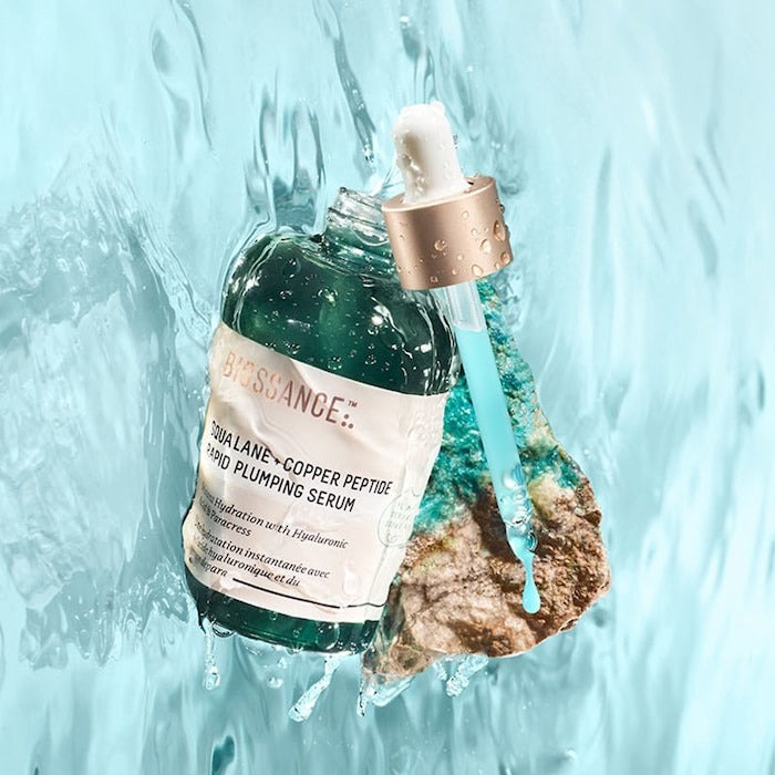 Copper Peptide Rapid Plumping & Hydrating Serum with Hyaluronic Acid + Squalane - GLAM MODA