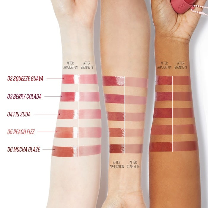Jelly Charm Glazed Lip Stain & Blush With Keychain - GLAM MODA