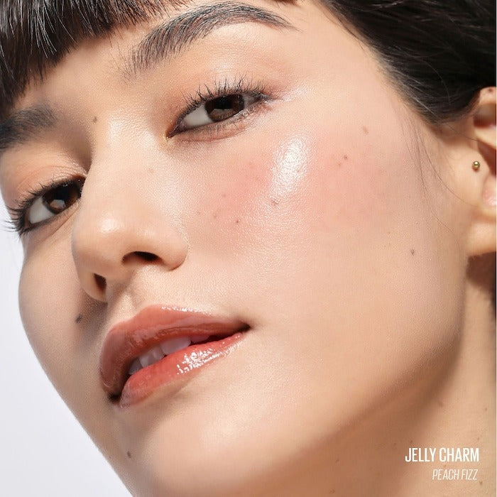 Jelly Charm Glazed Lip Stain & Blush With Keychain - GLAM MODA