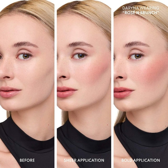 Yummy Skin Blurring Balm Powder Flushed - Matte Color for Cheek & Lip - GLAM MODA