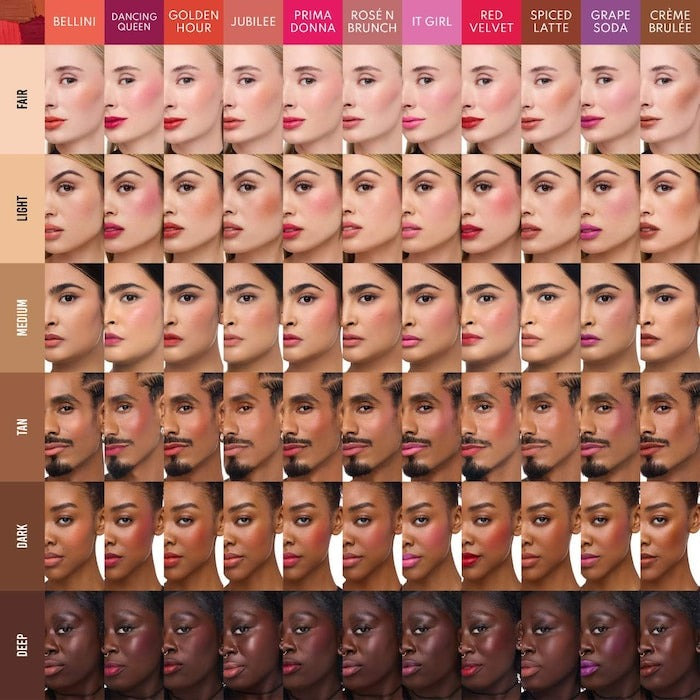 Yummy Skin Blurring Balm Powder Flushed - Matte Color for Cheek & Lip - GLAM MODA