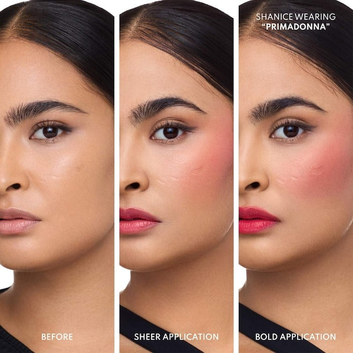 Yummy Skin Blurring Balm Powder Flushed - Matte Color for Cheek & Lip - GLAM MODA