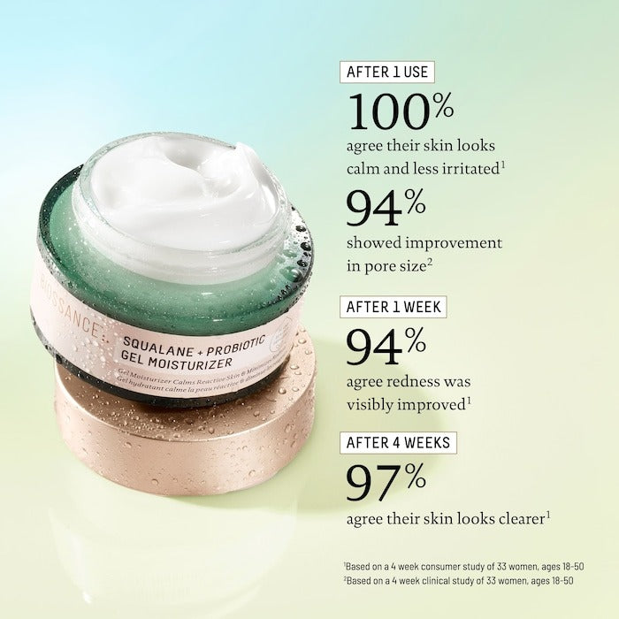 Probiotic Balancing Gel Moisturizer + Squalane - GLAM MODA